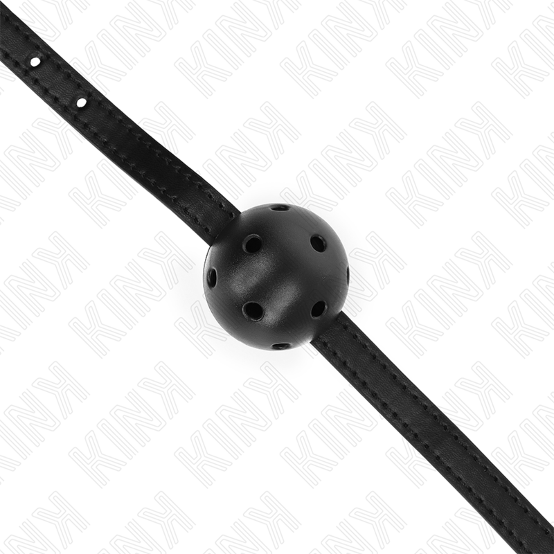 Simplicity Black Breathable Ball Gag 4.5cm