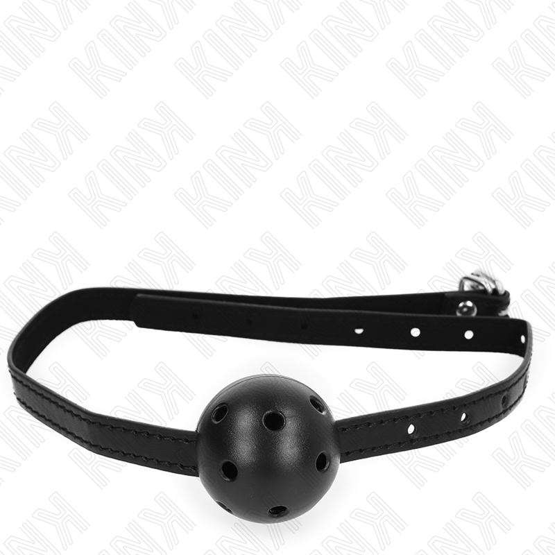 Simplicity Black Breathable Ball Gag 4.5cm