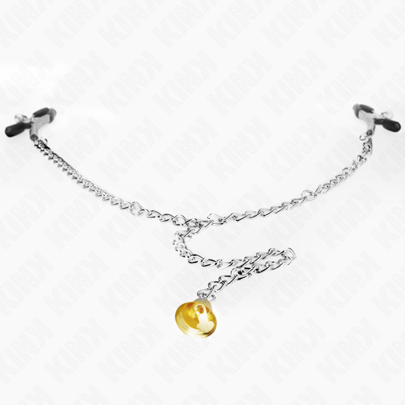 Horn Pendant Chain Nipple Clamps 30cm