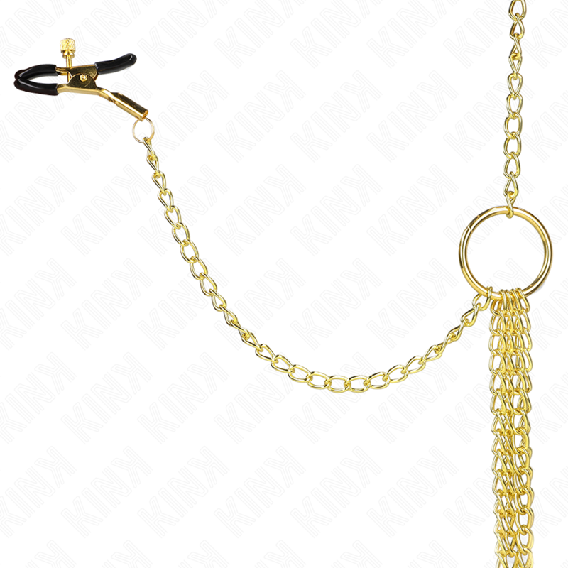 Golden Adjustable Nipple & Clit Clamps