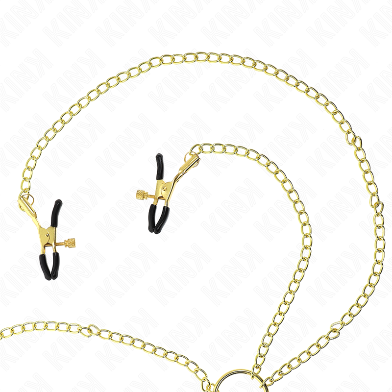Golden Adjustable Nipple & Clit Clamps