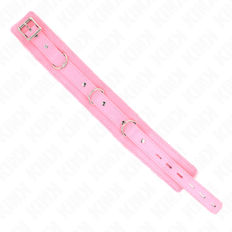 Pink Collar with Leash & Restrictions