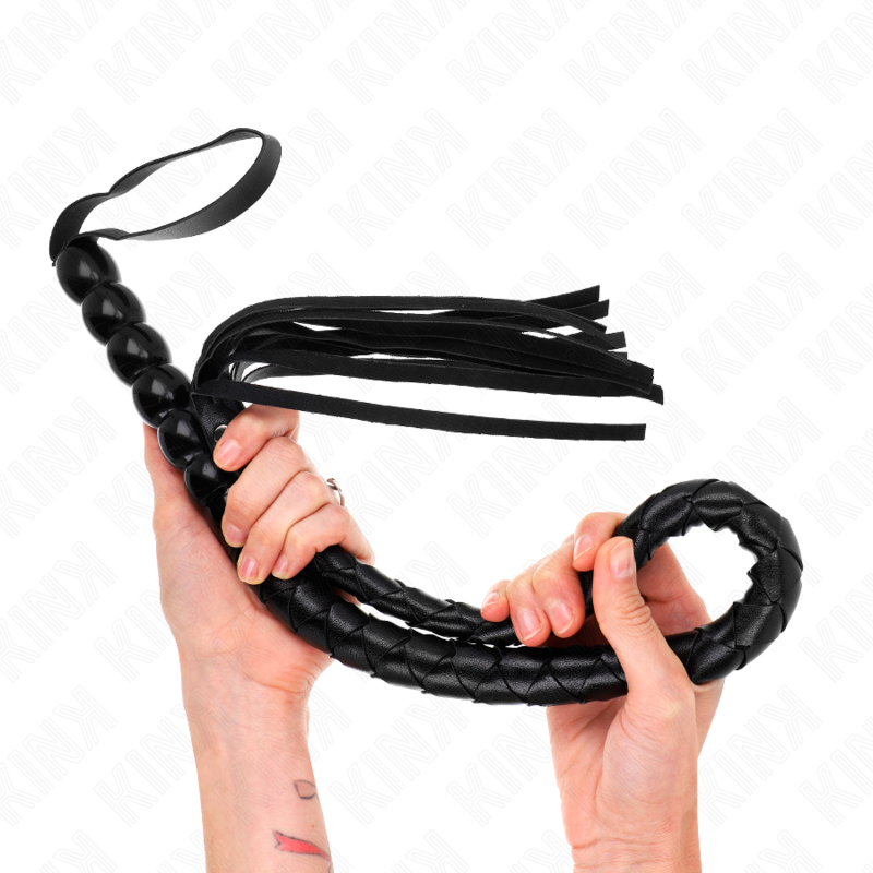 Luxury Beaded Snake Whip - 80cm