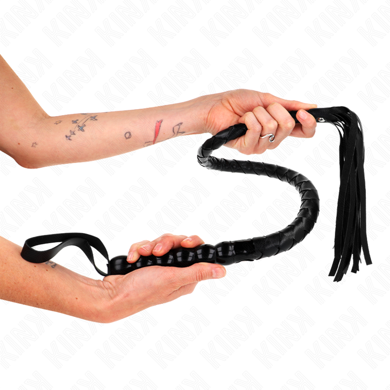 Luxury Beaded Snake Whip - 80cm