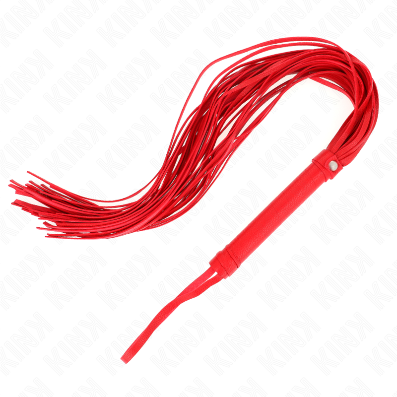 Red Soft PVC Bondage Whip 70cm