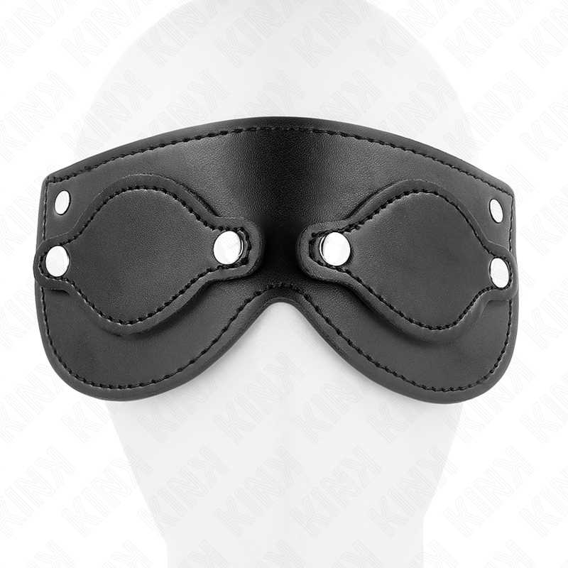Adjustable Leatherette Bondage Mask