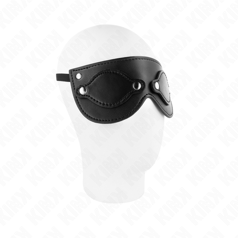 Adjustable Leatherette Bondage Mask