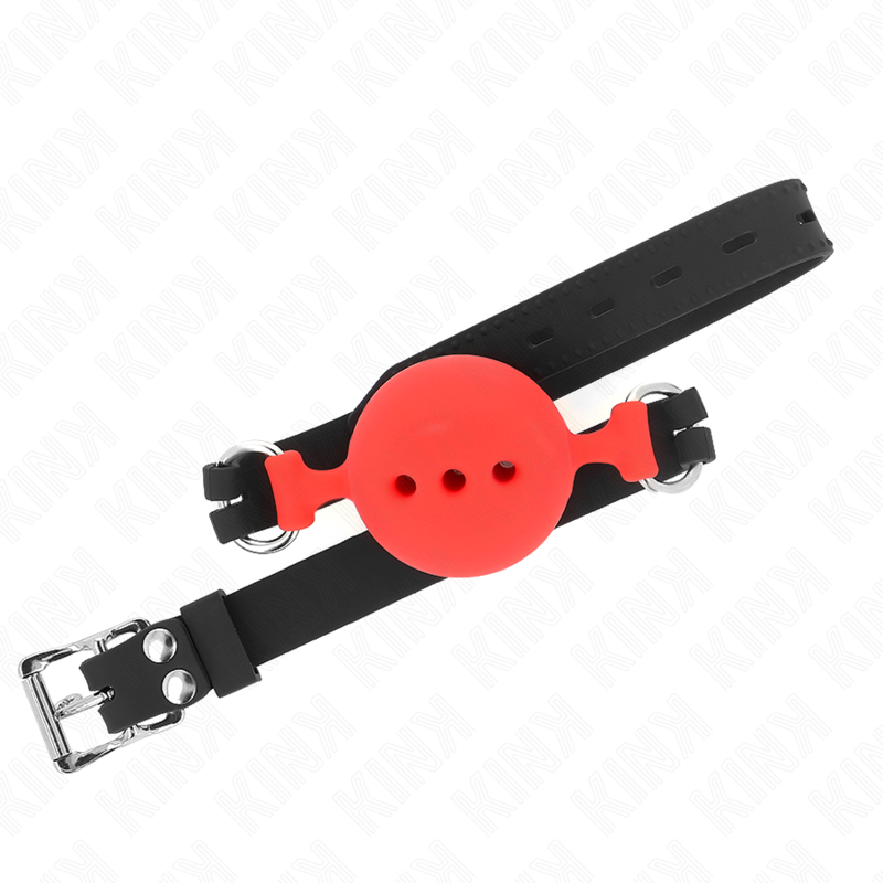 Full Silicone Ball Gag with Adjustable Strap