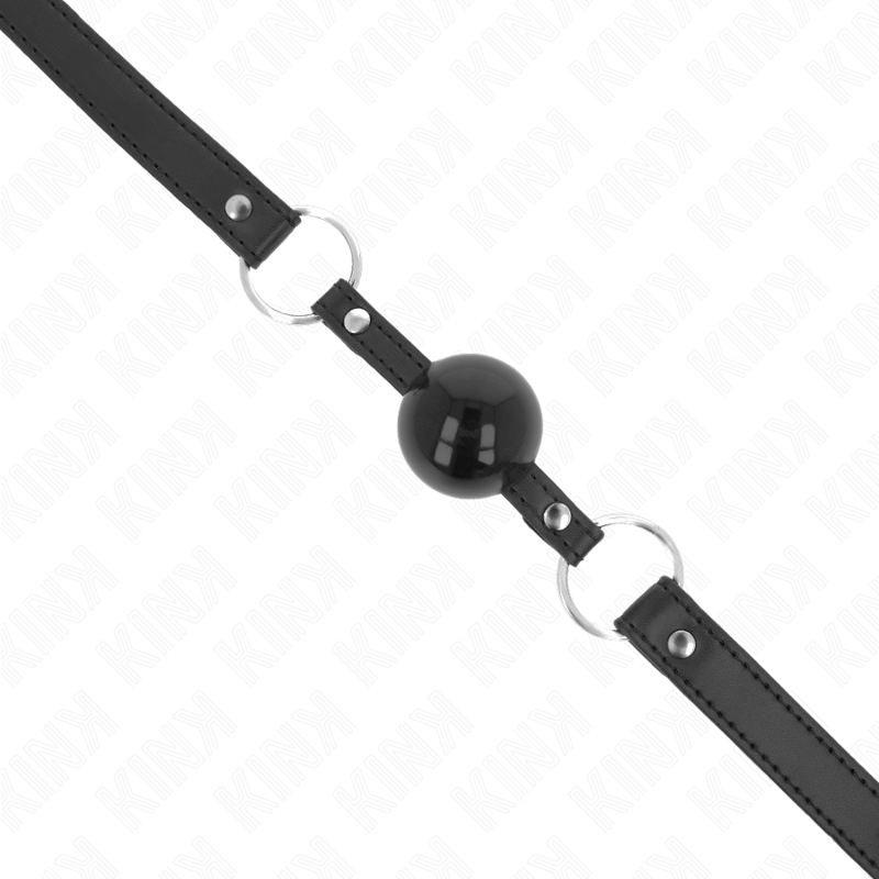 Locking TPE Ball Gag with 4cm Sphere