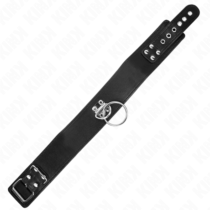 Studded Leatherette Collar with Leash