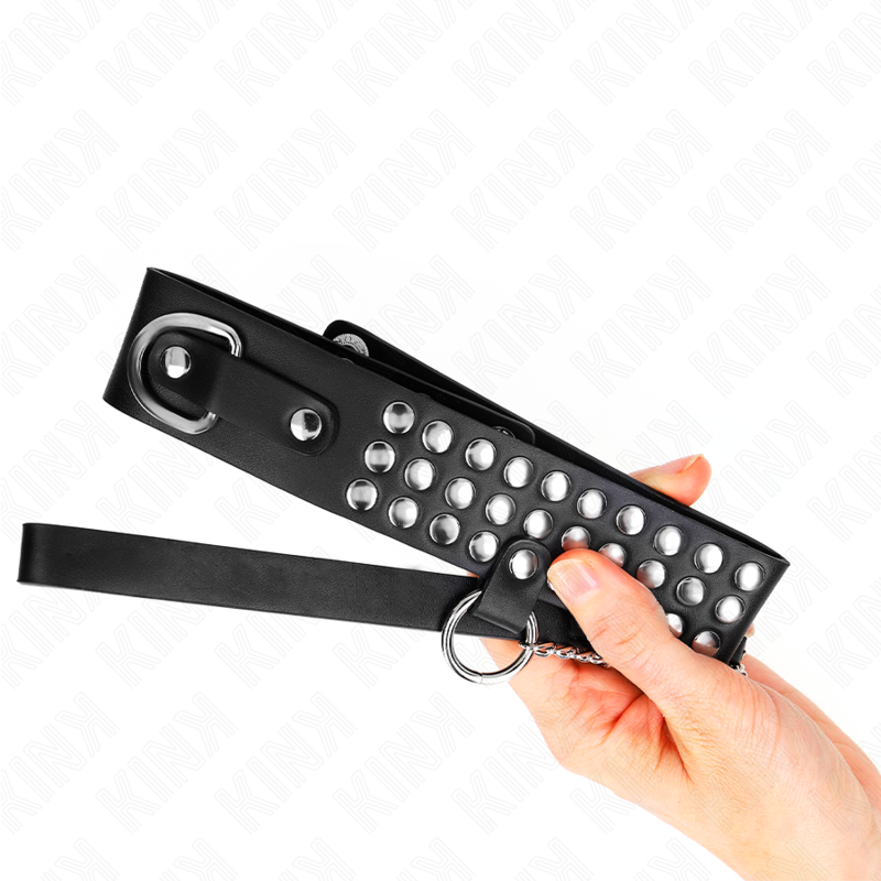 Adjustable Shiny Bondage Neck Strap 65cm