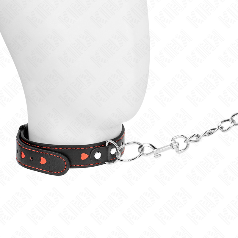 Elegant Heart Bondage Collar Necklace