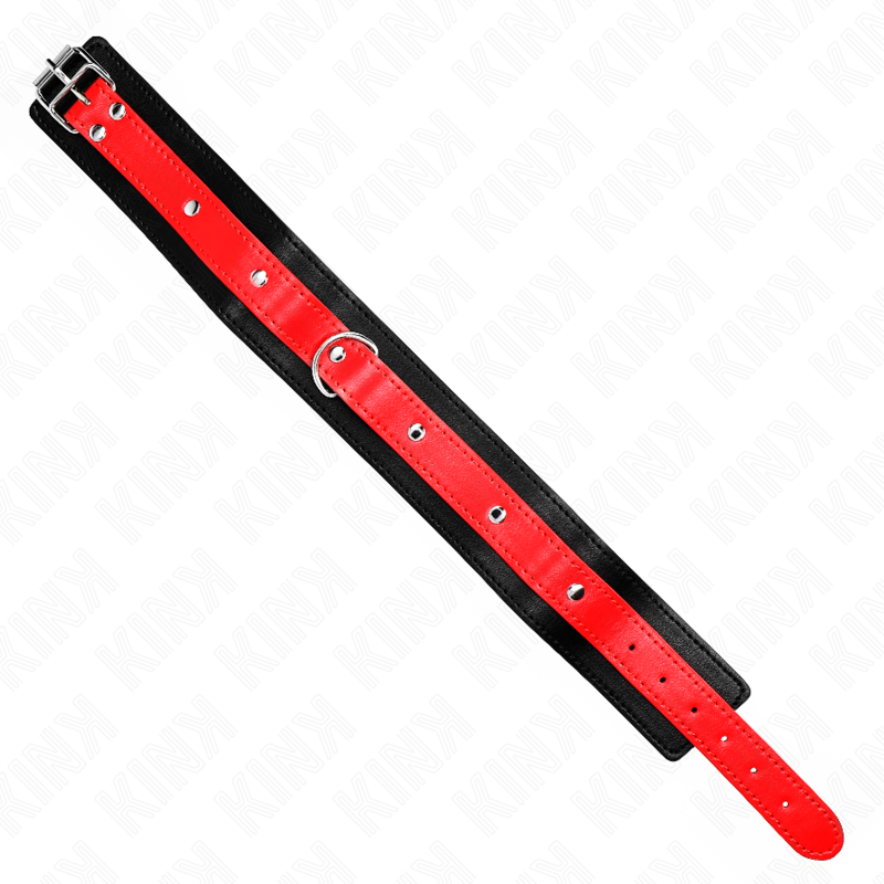Adjustable Red Bondage Collar Necklace