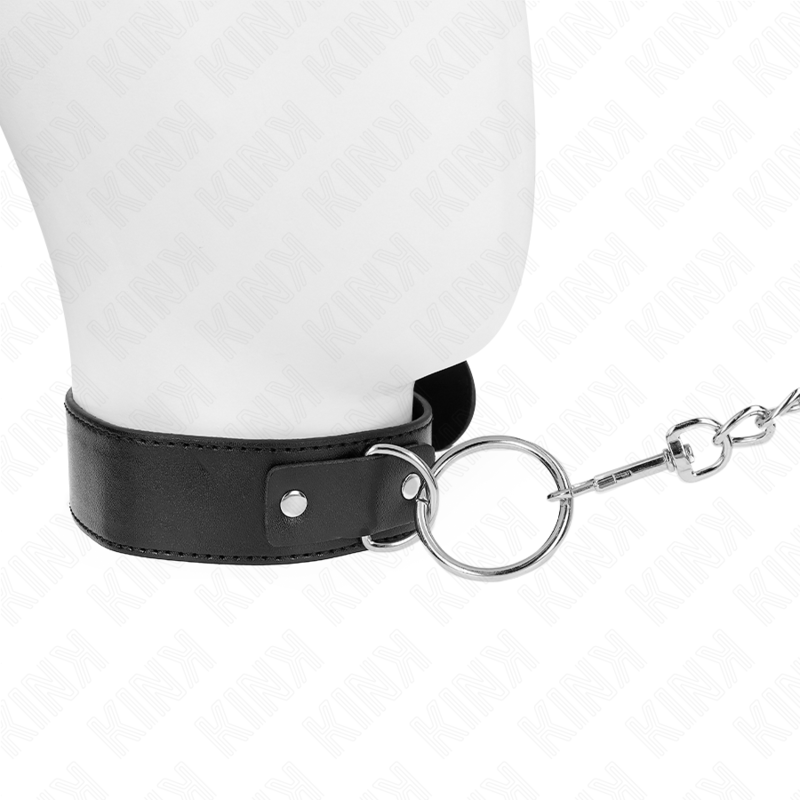 Adjustable Bondage Collar with Leash Model 4