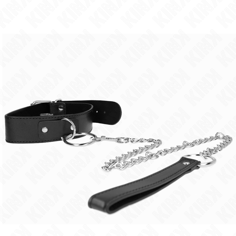 Adjustable Bondage Collar with Leash Model 4
