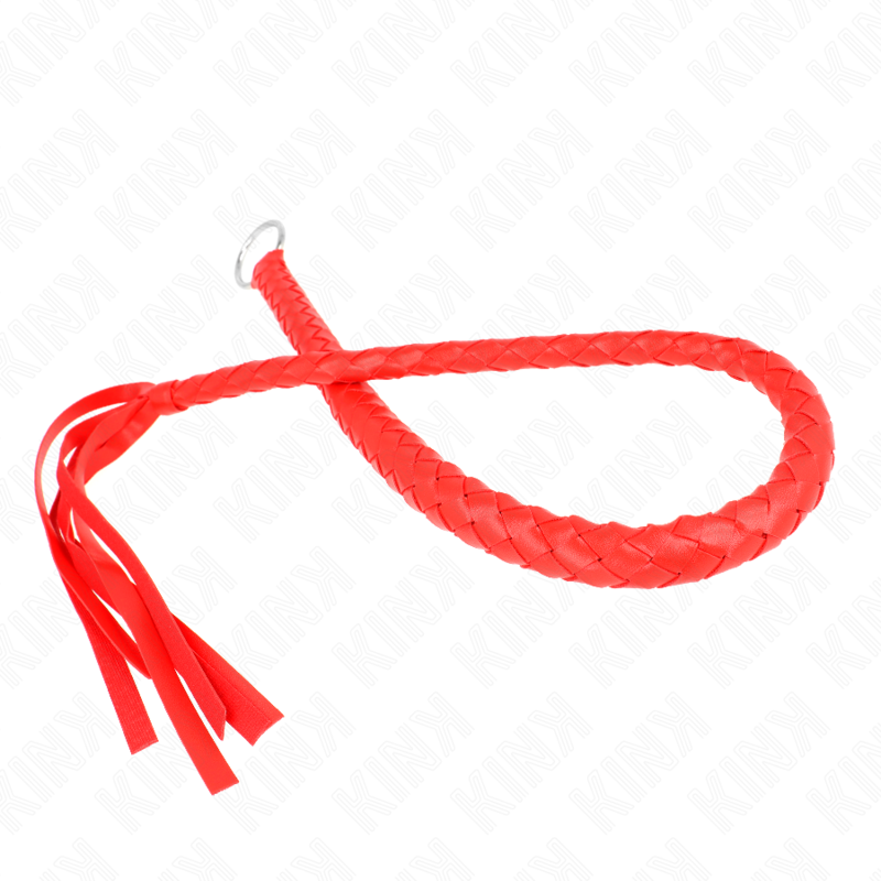 Red Hand Ring Snake Whip - 65 CM
