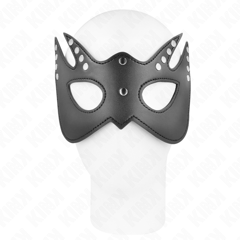 Riveted Bat Mask for Bondage Play