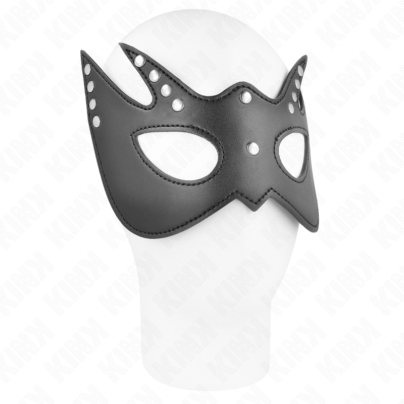 Riveted Bat Mask for Bondage Play