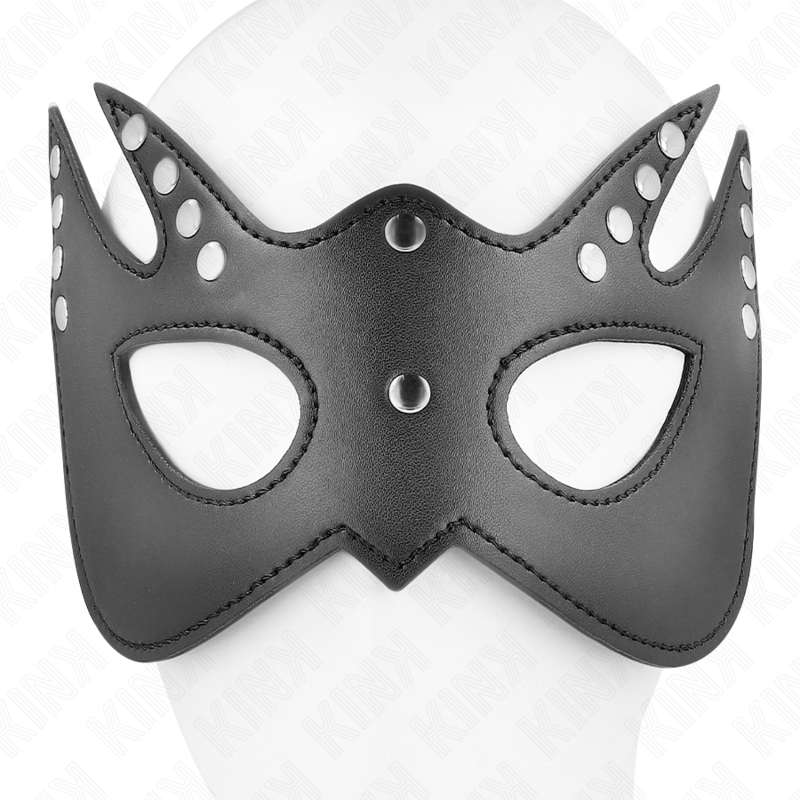 Riveted Bat Mask for Bondage Play