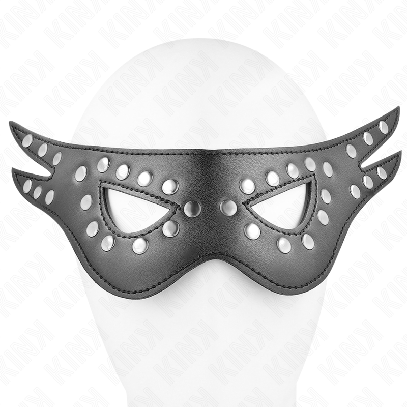 Seductive Leatherette Bondage Mask Model 1