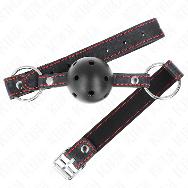 Hard Hollow Ball Gag Model 2 - Black