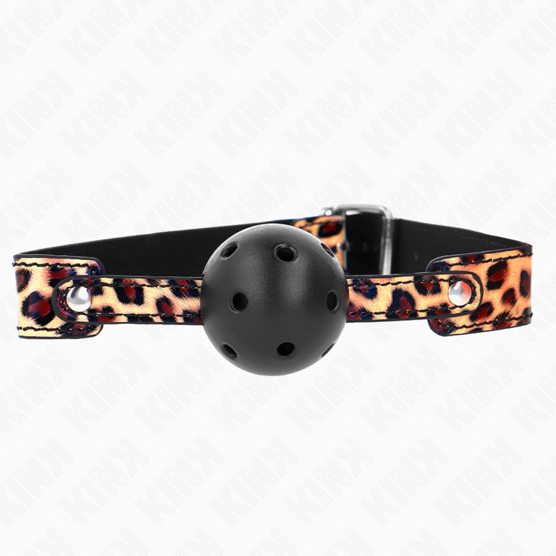 Leopard Print 4.5cm Ball Gag
