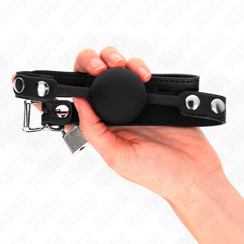 Model 1 Silicone Ball Gag With Lock