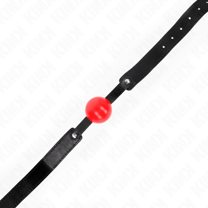 Adjustable TPE Ball Gag with 4cm Sphere