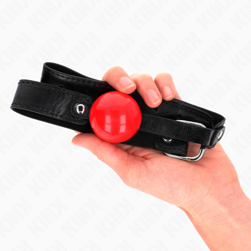 Adjustable TPE Ball Gag with 4cm Sphere