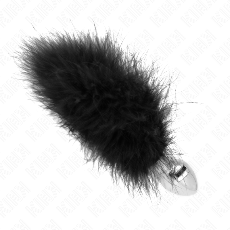 Stainless Steel Anal Plug with Feather | Luxury Sensory Play Toy by Kink Mantsy Stainless Steel Anal Plug with Feather | Luxury Sensory Play Toy by Kink Mantsy