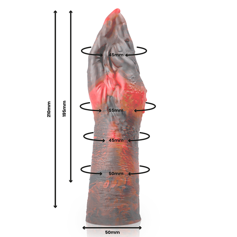 Lilith Evil Demon Medium Dildo