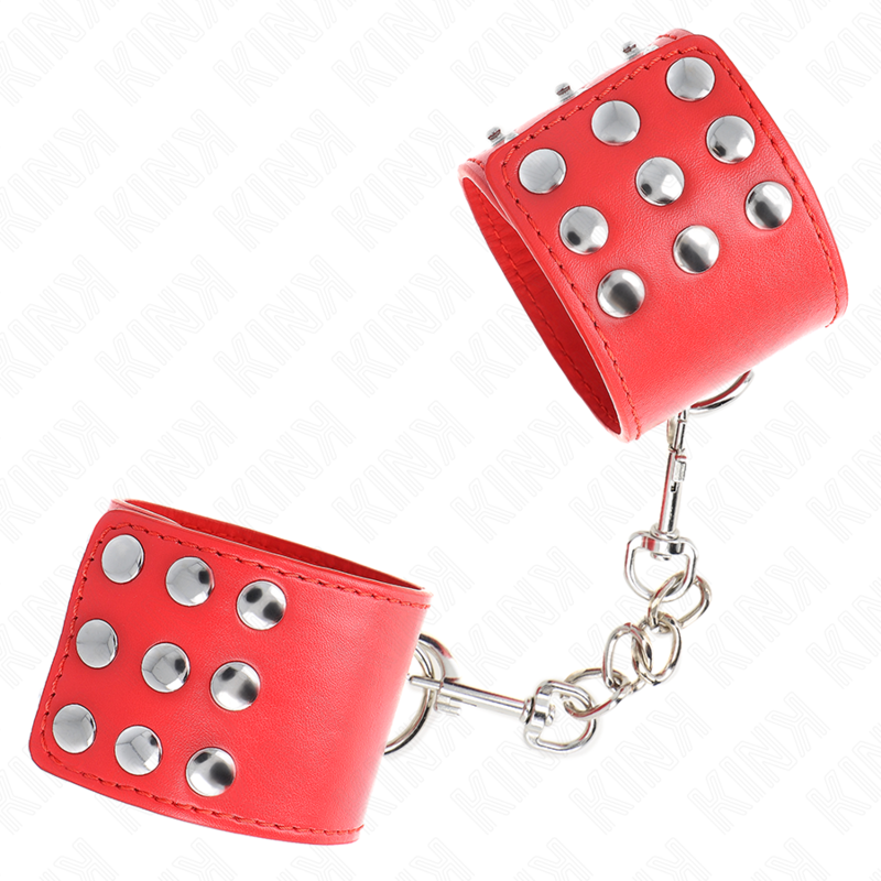 Red Adjustable Wrist Restraints