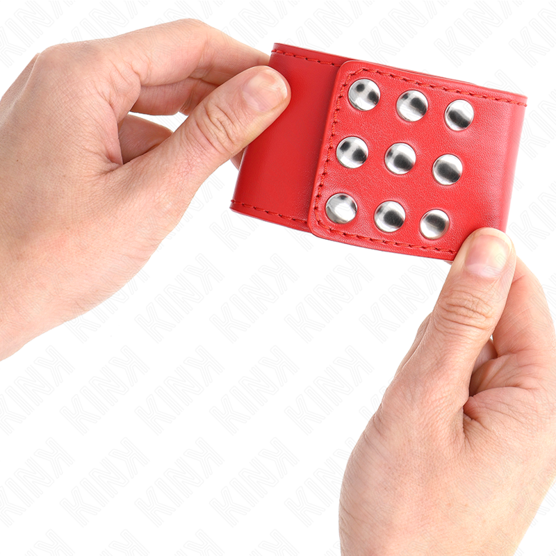 Red Adjustable Wrist Restraints
