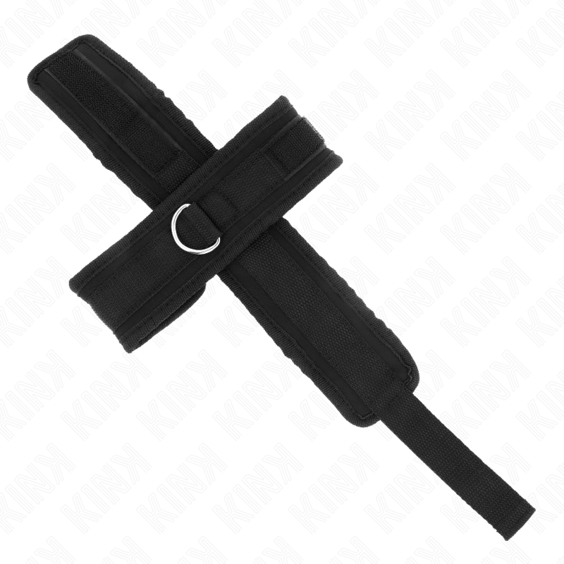 Black Cross Restraint Cuffs