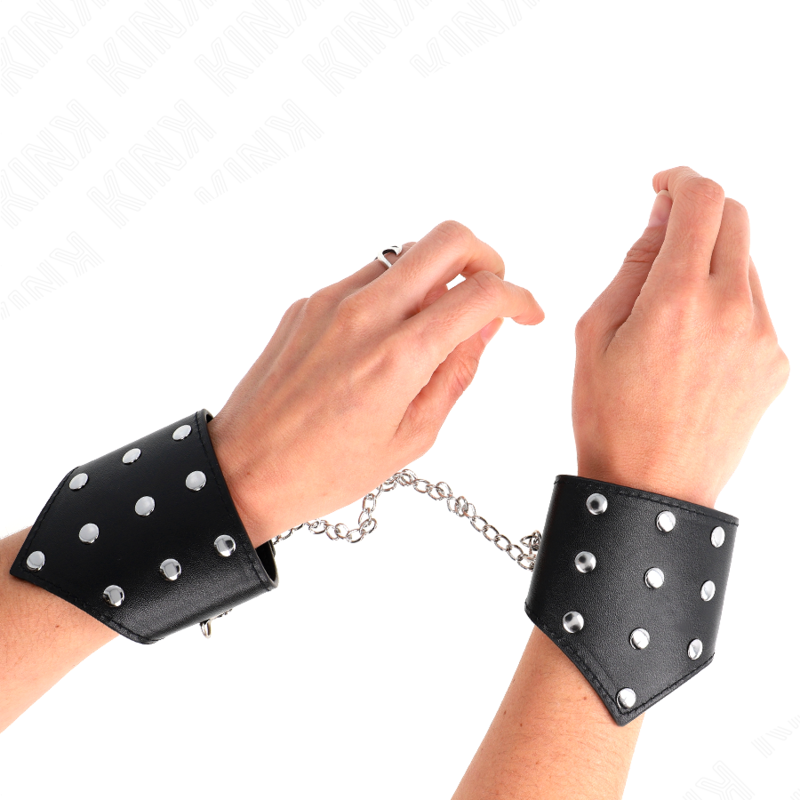Black Chained Wristbands - Adjustable