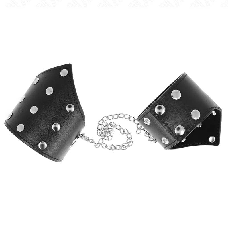 Black Chained Wristbands - Adjustable
