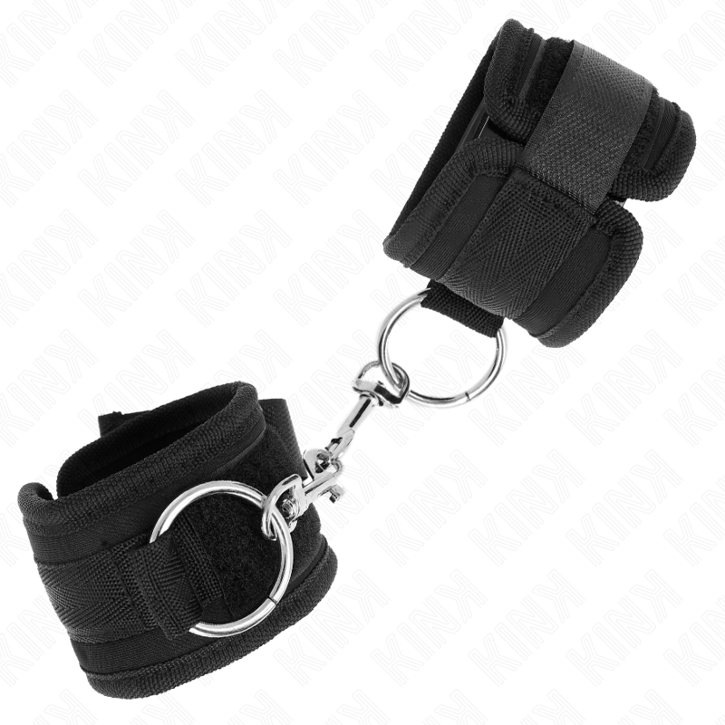 Adjustable Black Wrist Restraints