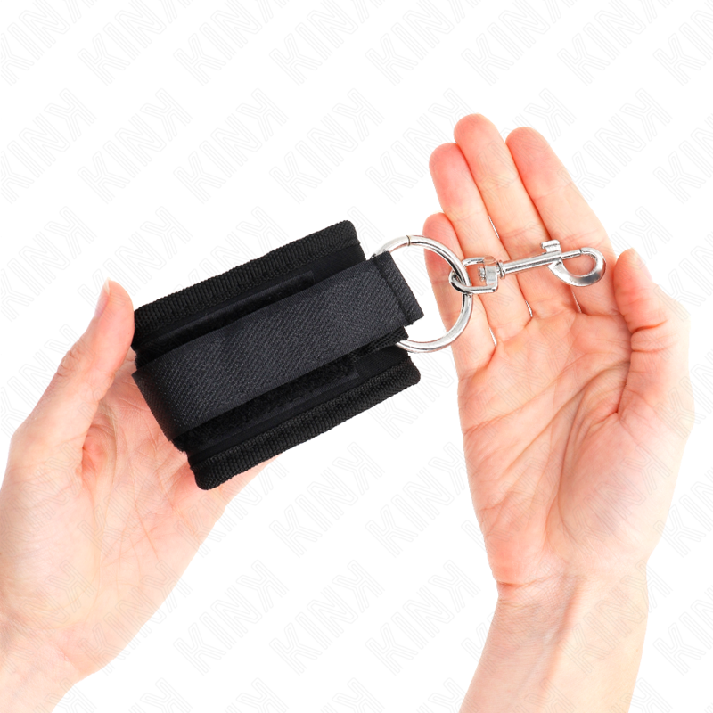 Adjustable Black Wrist Restraints