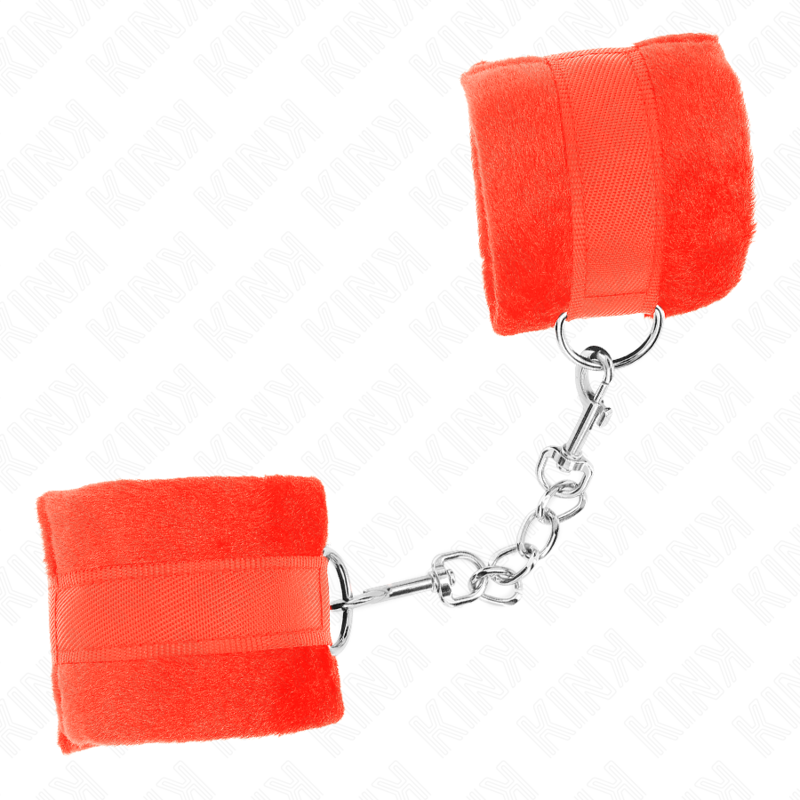 Red Fur Beginner Handcuffs