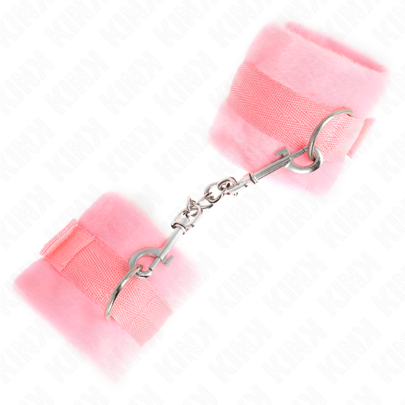 Pink Fur Hand Cuffs for Beginners