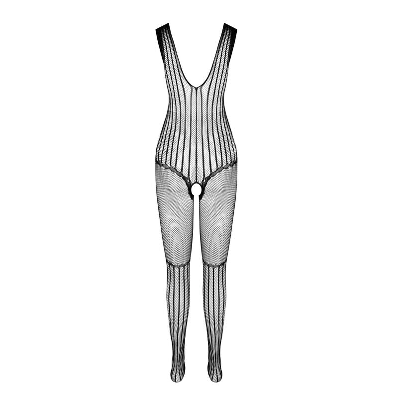 Black BS 103 Lace Bodystocking - One Size