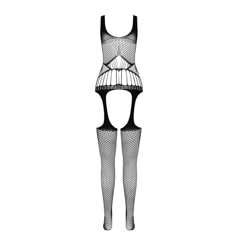 Red Lace Bodystocking - One Size
