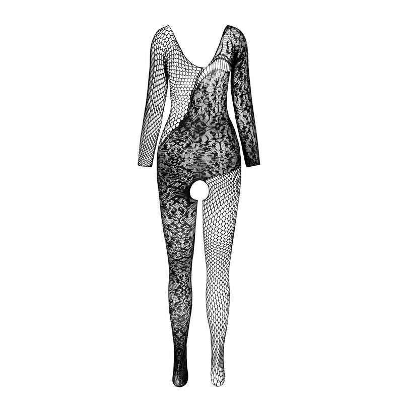 Seductive Red Fishnet Bodystocking