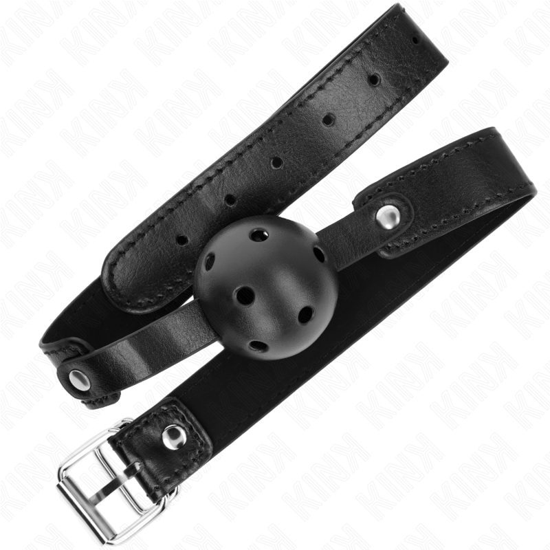 Black Breathable Ball Gag 4.5cm