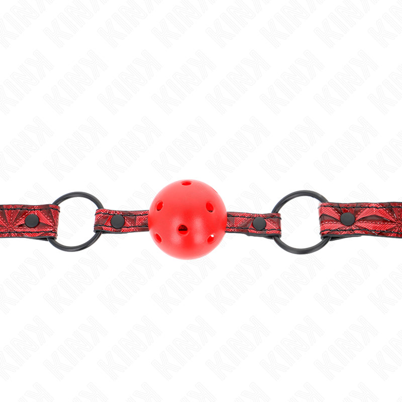 Diamond Pattern Ball Gag 4.5cm Adjustable