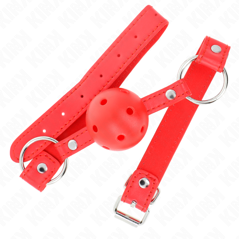 Breathable Ball Gag with Double Rivet