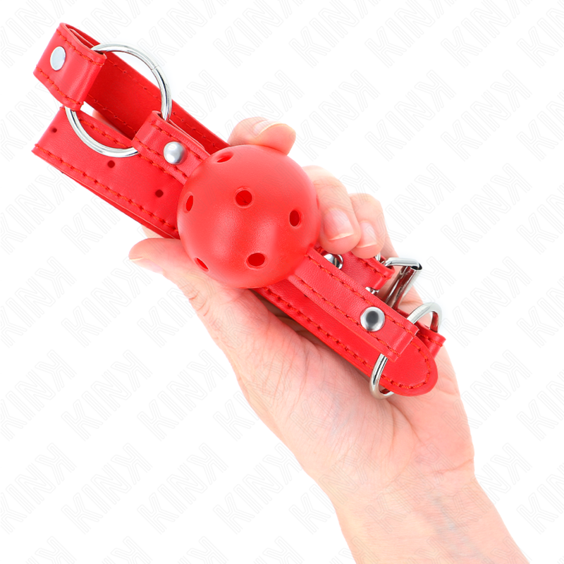 Breathable Ball Gag with Double Rivet