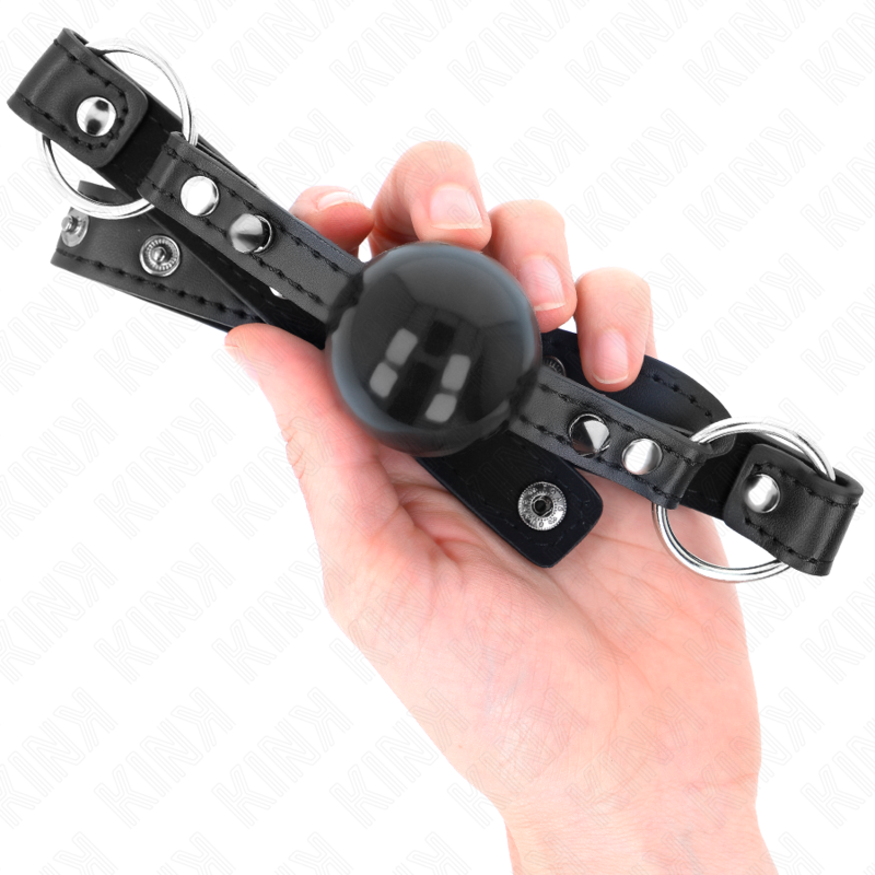4cm Ball Gag with Snap Lock