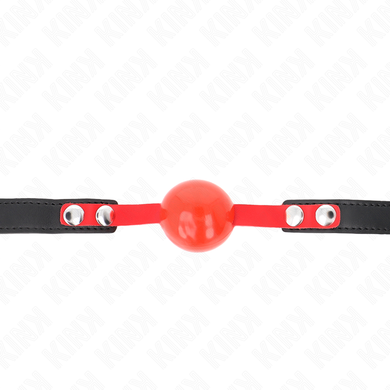 Adjustable Ball Gag with 4cm Soft TPE Sphere
