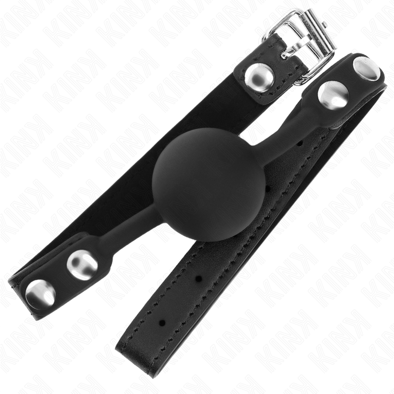 Silicone Ball Gag 4cm with Adjustable Strap
